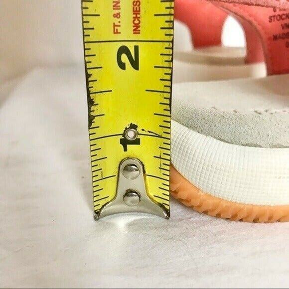 LL Bean Women's 6.5M Pink Suede Leather Strappy Leather Sandals With Buckle - Picture 7 of 7